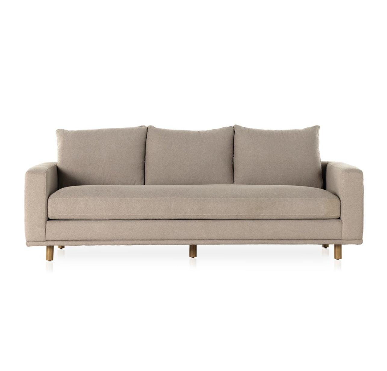 Dominica 85" Bench Seat Sofa - Cobblestone