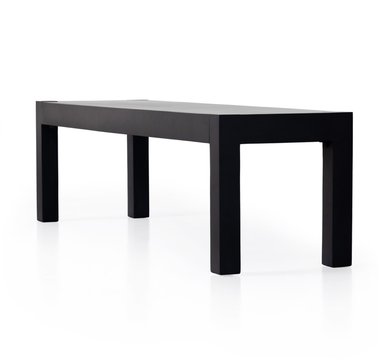 Dora 78" Dining Table - Black Wash