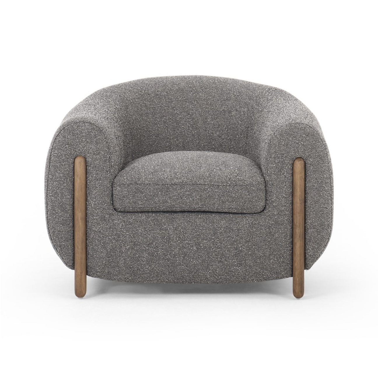 Lyla 38" Tub Chair - Performance Capri Ebony