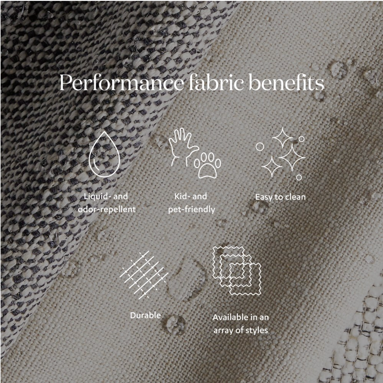 Lyla 38" Chair - Performance Capri Ebony