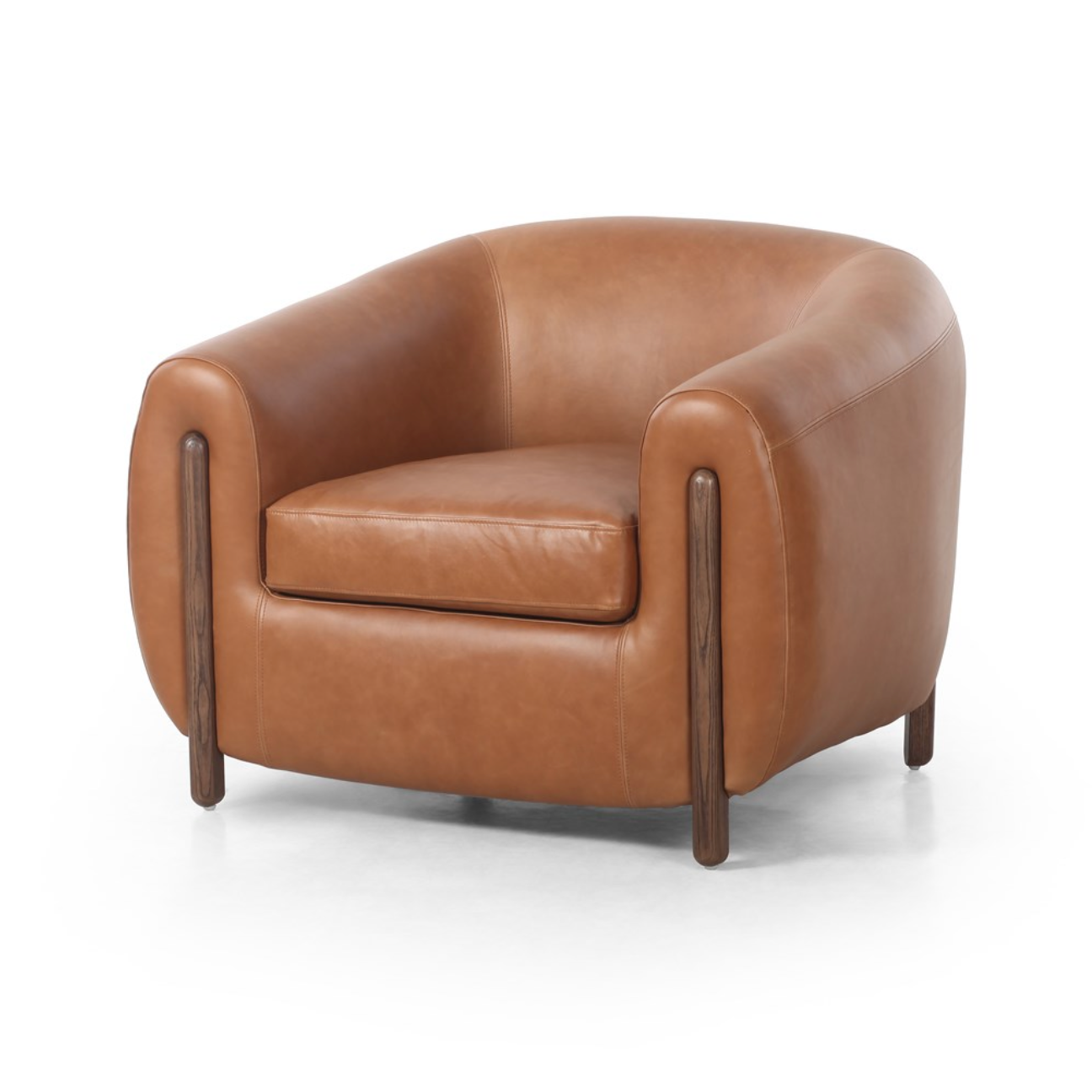 Lyla 38" Tub Chair - Valencia Camel