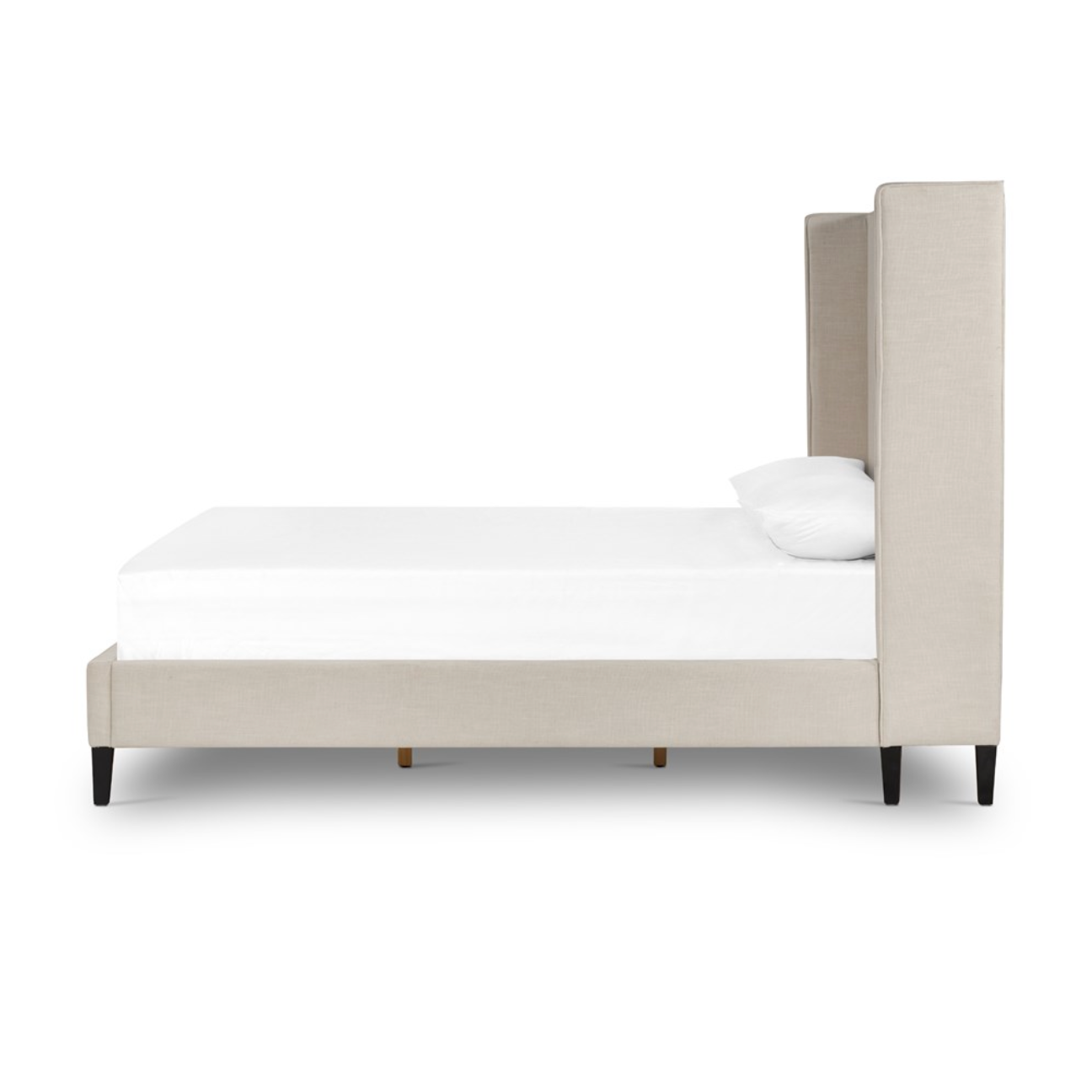 Mason 66" Upholstered Queen Bed - Cambric Ivory