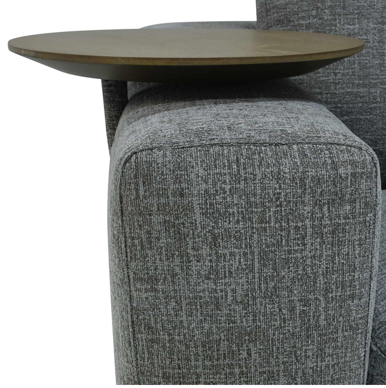 Raymond 132 x 132" 5 Cushion Sectional - Gray