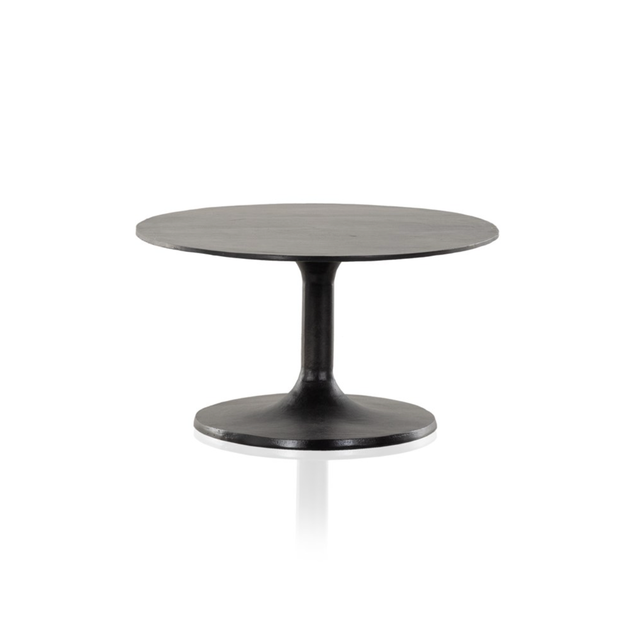 Simeon Oval Coffee Table - Black