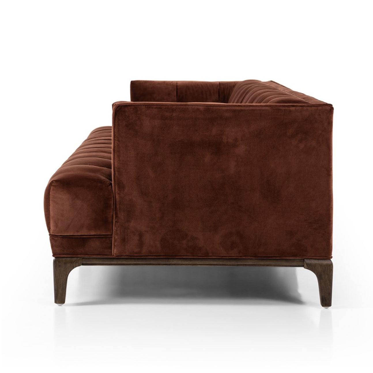 Dillon 91" Tufted Sofa - Auburn Velvet