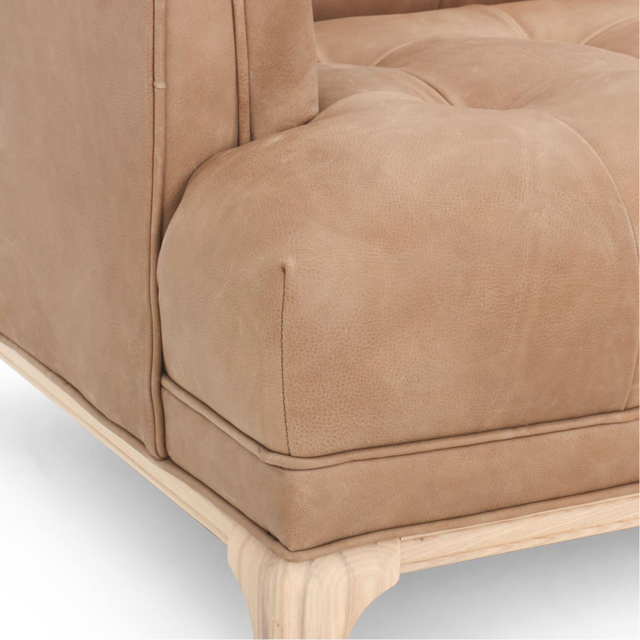 Dillen 91" Top Grain Leather Sofa - Palermo Drift