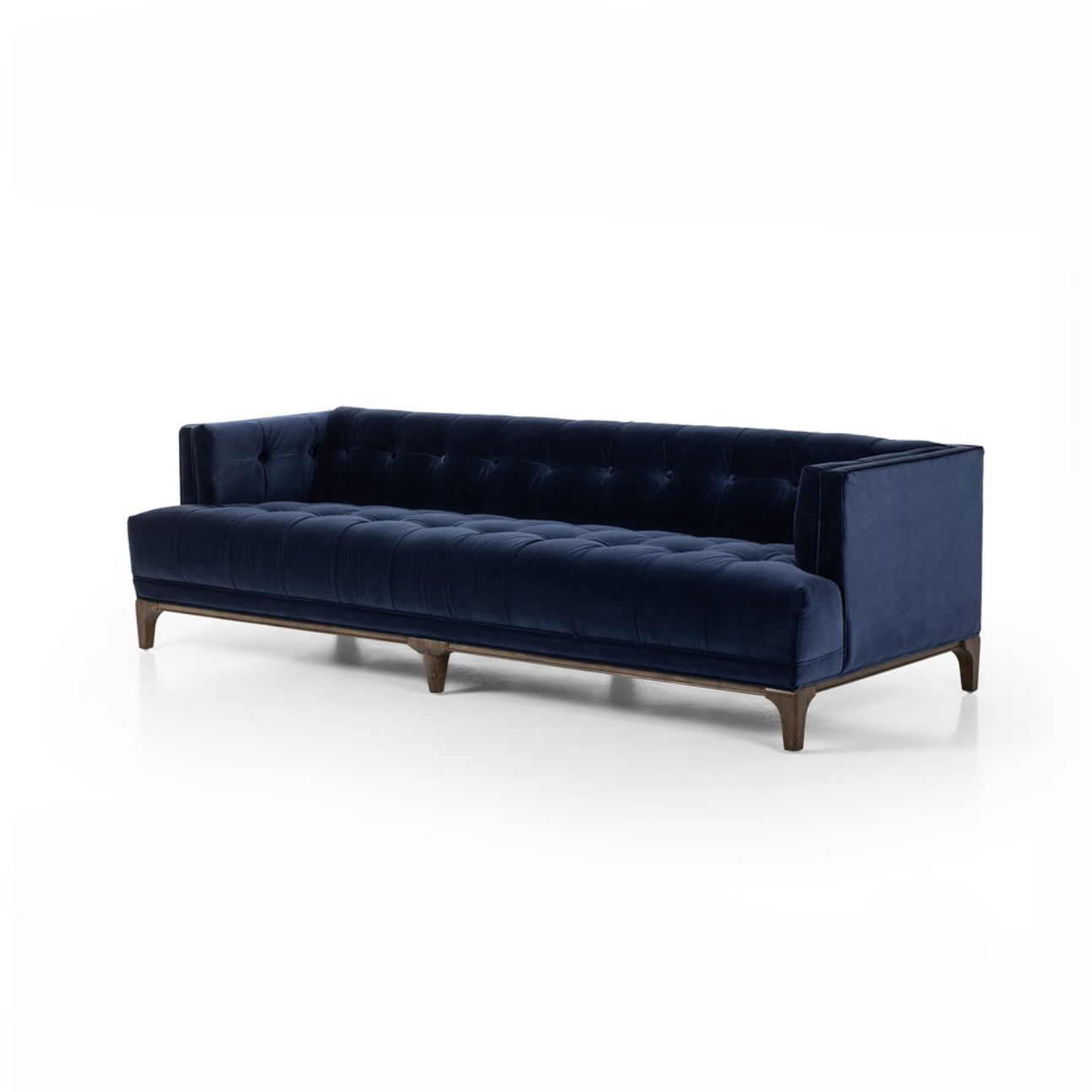 Dillen 91" Tufted Sofa - Navy
