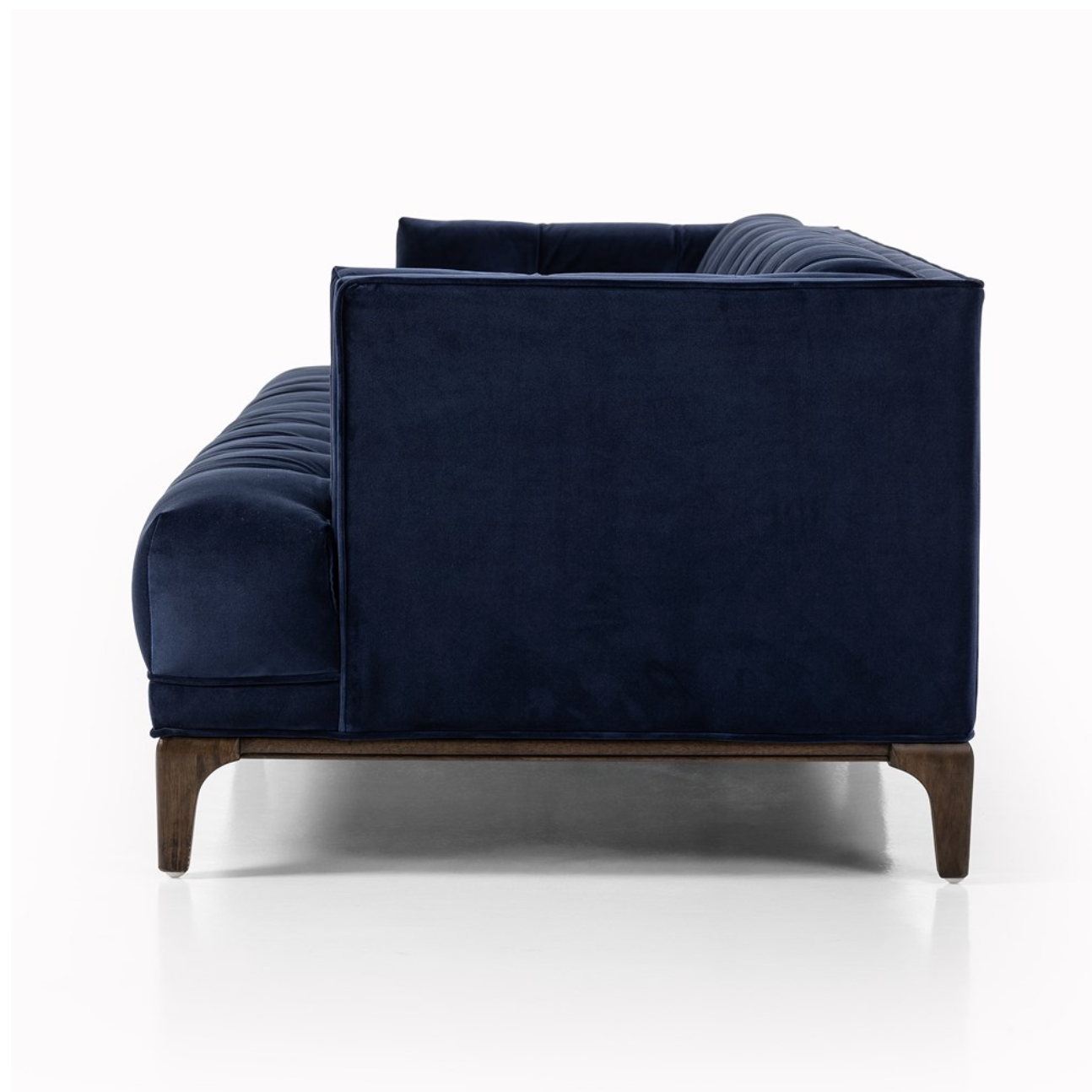 Dillon 91" Tufted Sofa - Navy Velvet