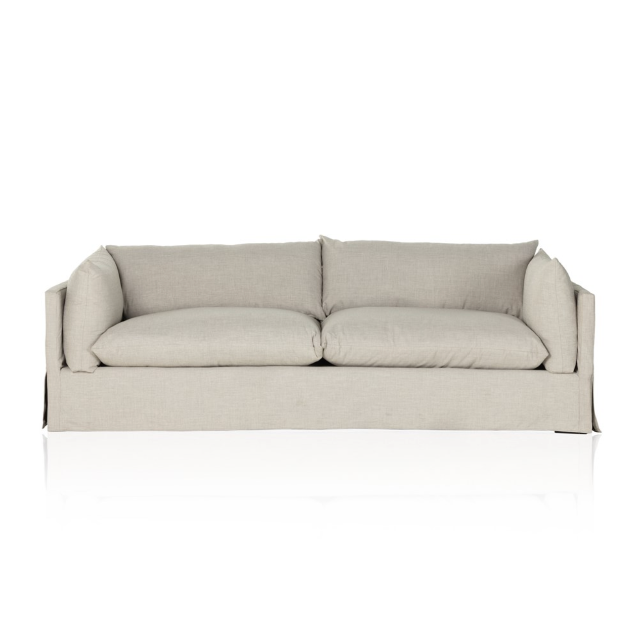 Hatteras 96" Slipcover Sofa - Bennett Moon