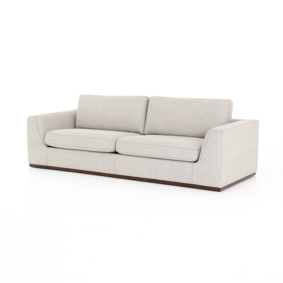 Colten 98" 2 Cushion Sofa - Silver
