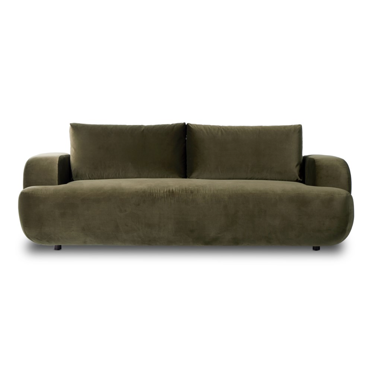 Benito 90" Bench Cushion Sofa - Olive