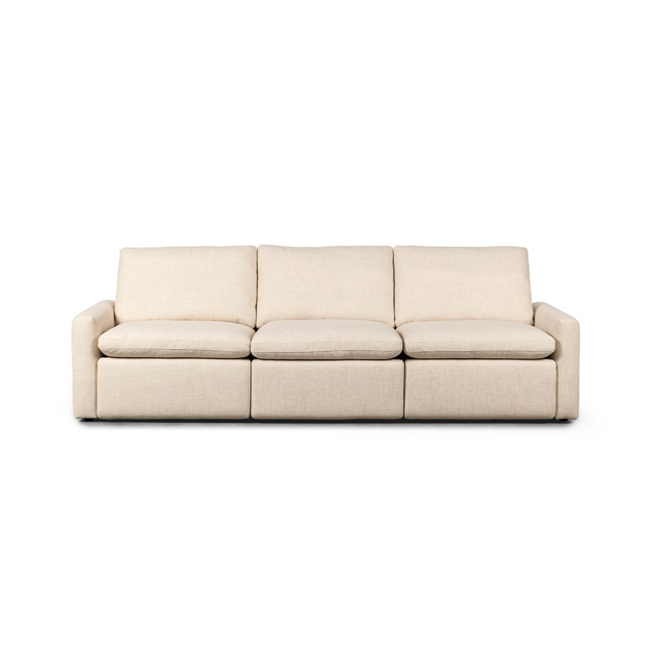 Timothy 111" 3 Cushion Power Reclining Sofa - Performance Natural