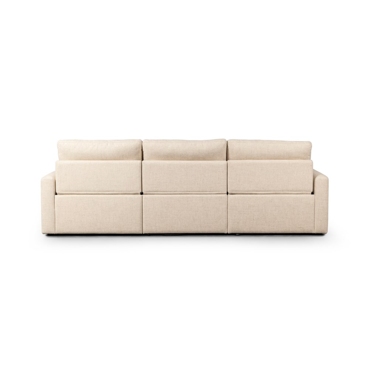 Timothy 111" 3 Cushion Power Reclining Sofa - Performance Natural