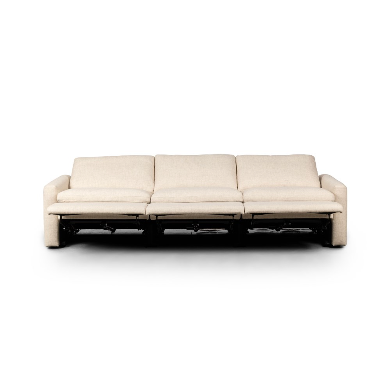 Timothy 111" 3 Cushion Power Reclining Sofa - Performance Natural