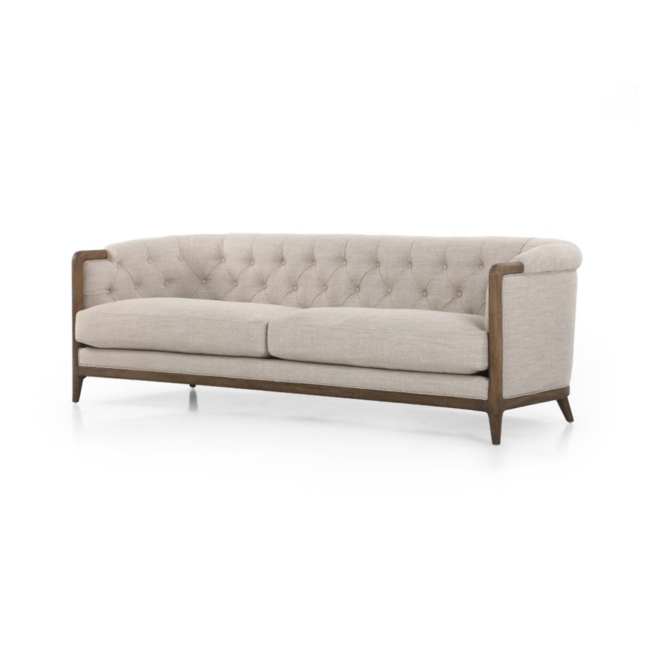 Worthington 90" Tufted Sofa - Performance Wheat