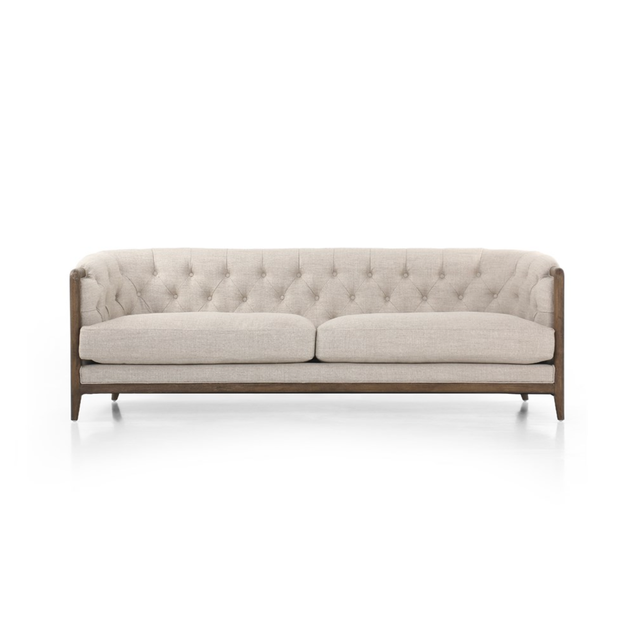 Worthington 90" Tufted Sofa - Performance Wheat