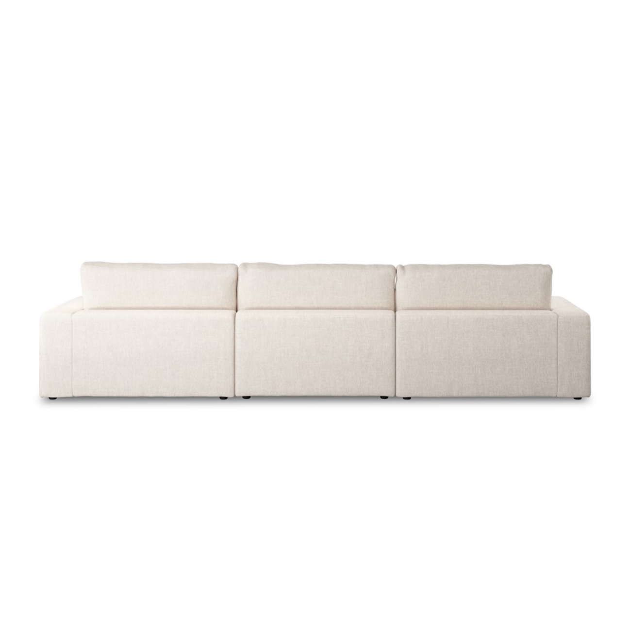Branson 131" 3 Cushion Modular Sofa - Natural