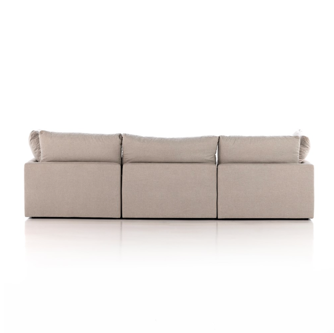 Stanton 3 Piece Modular Sofa - Destin Flannel