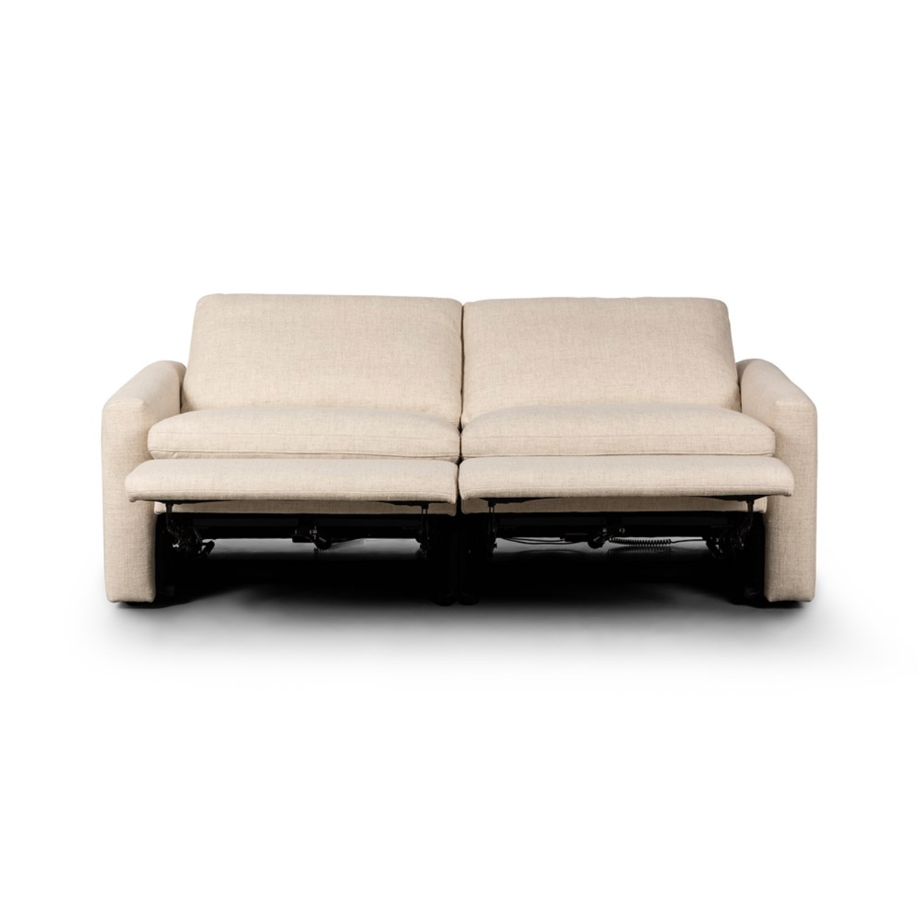 Timothy 78" 2 Cushion Power Recliner Sofa - Natural
