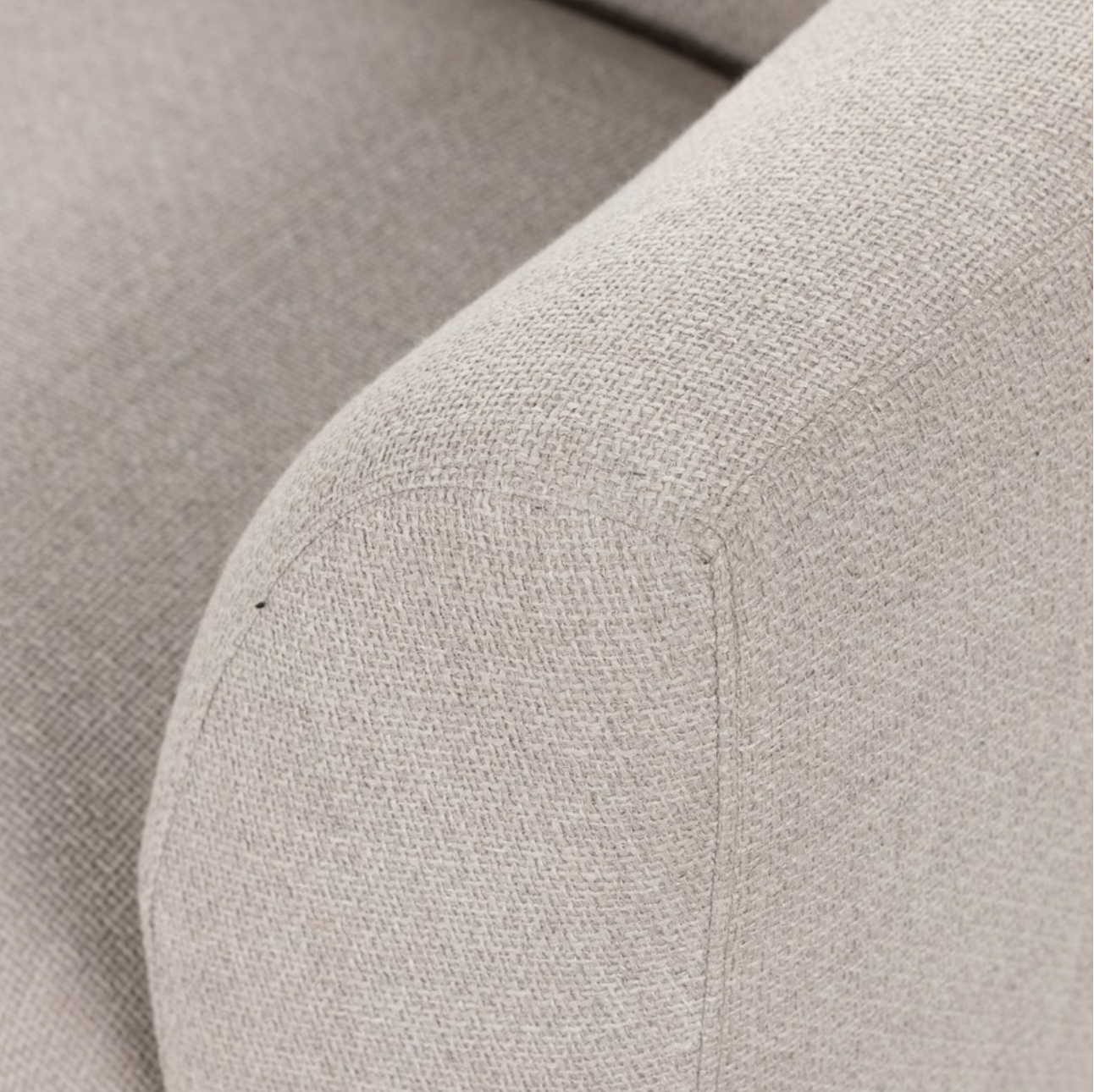 Sabine 87" Bench Cushion Sofa - Performance Taupe