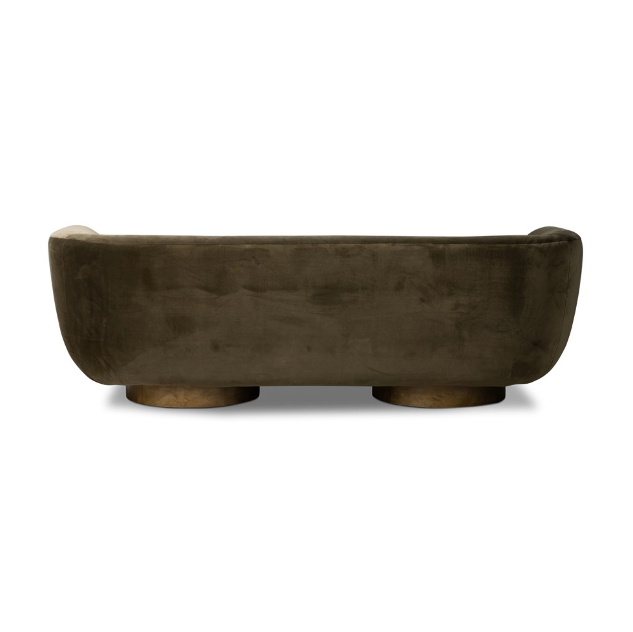 Sabrina 87" Bench Cushion Sofa - Olive