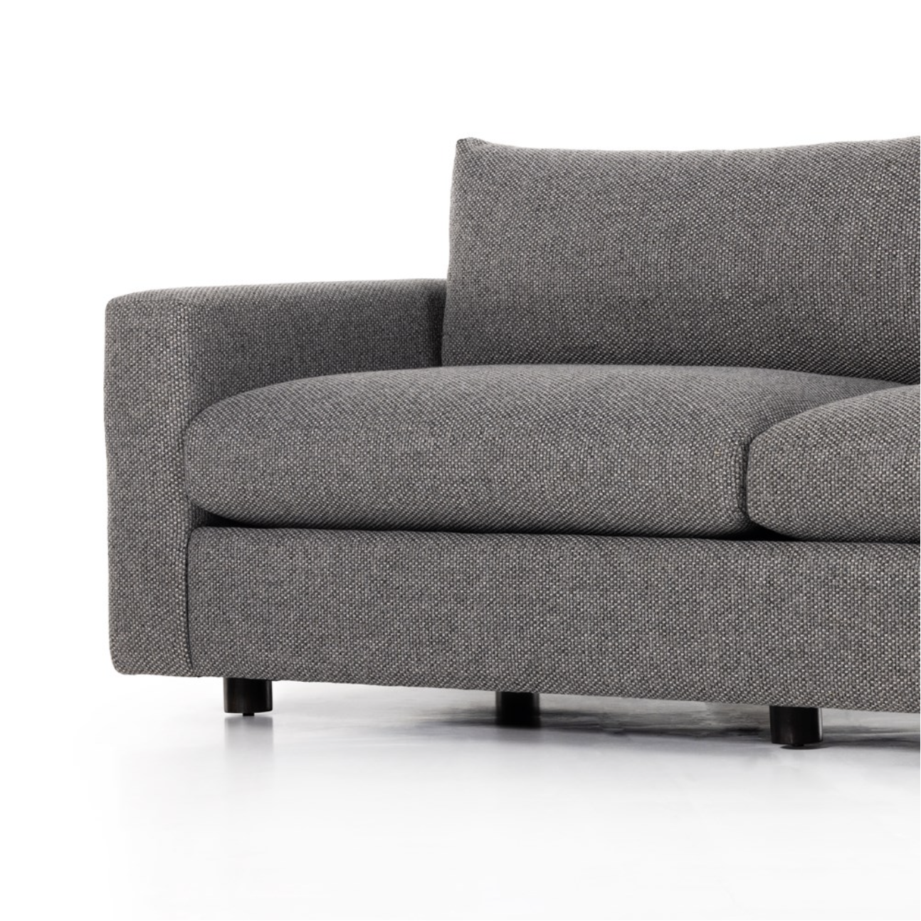 Presley 98" 2 Cushion Sofa - Grey