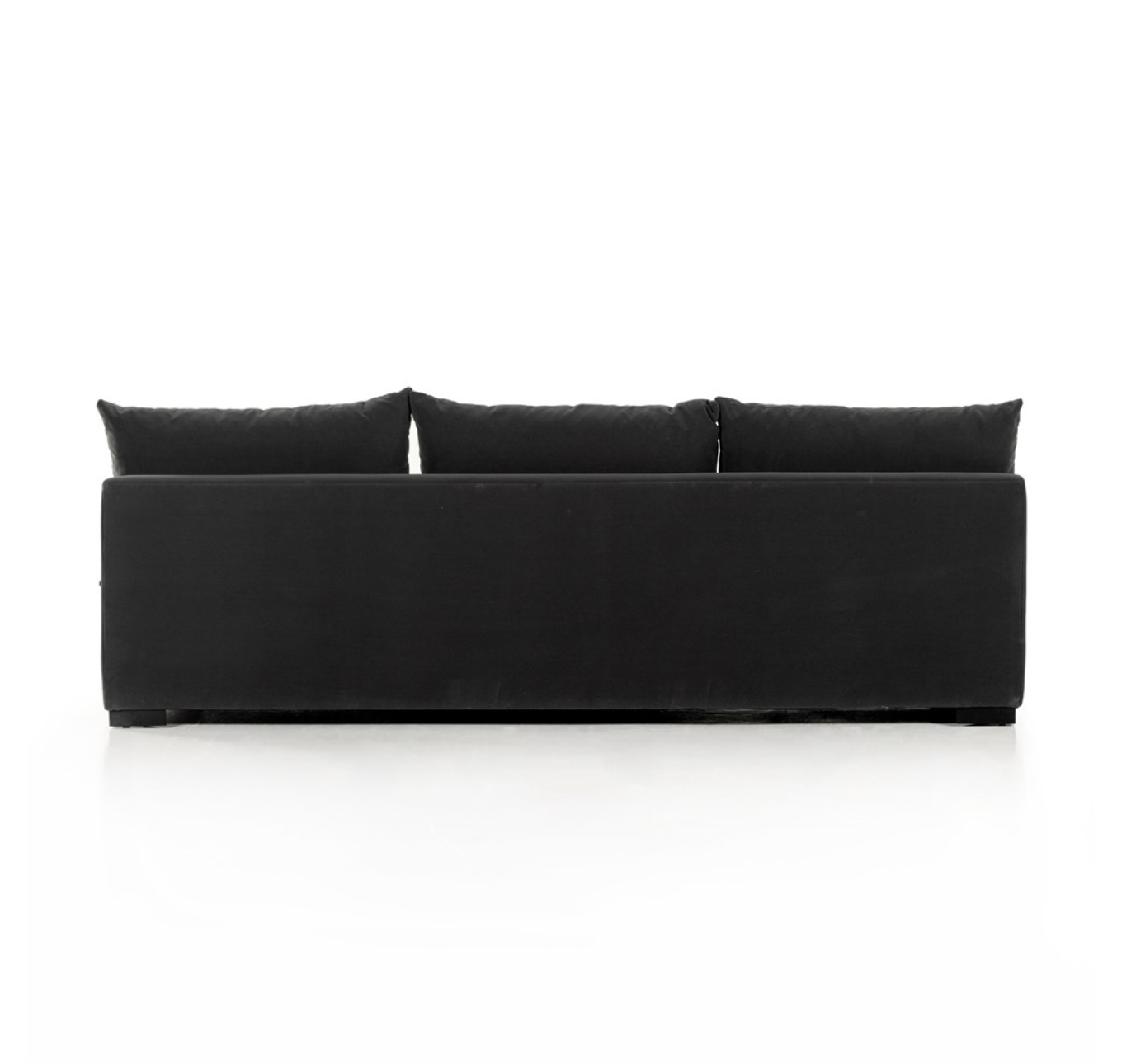 Owen 94 Armless Bench Sofa - Performance + Charcoal