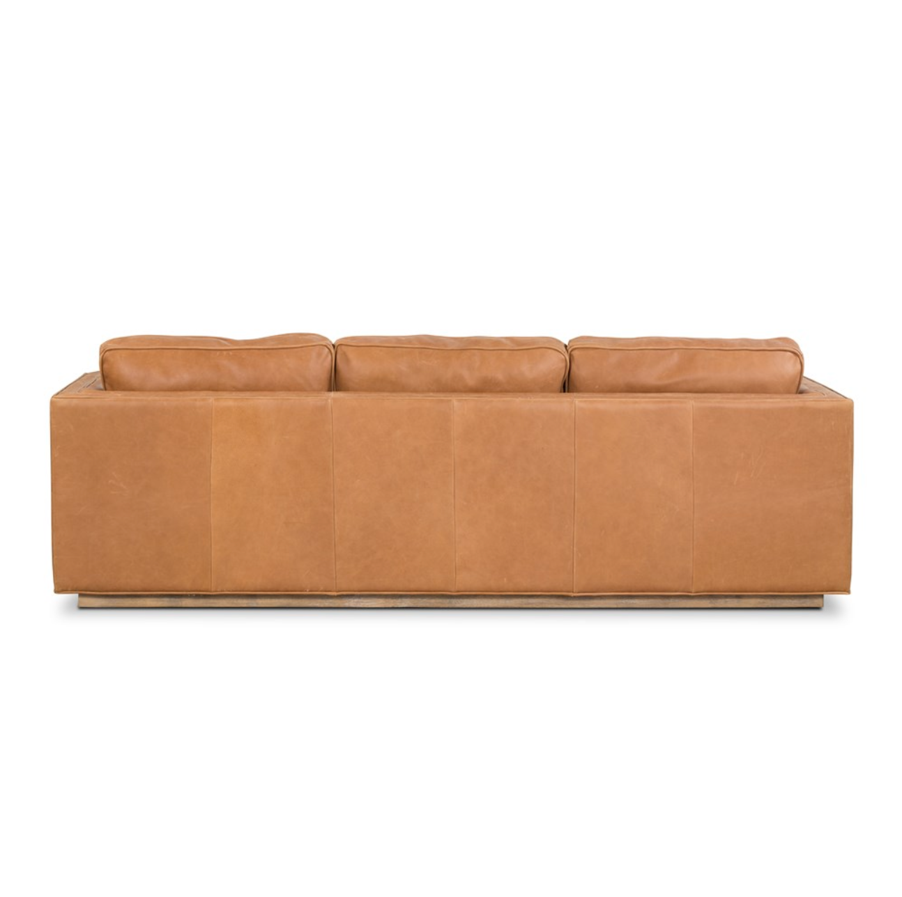 Keelan 90" Top Grain Leather Sofa - Cognac