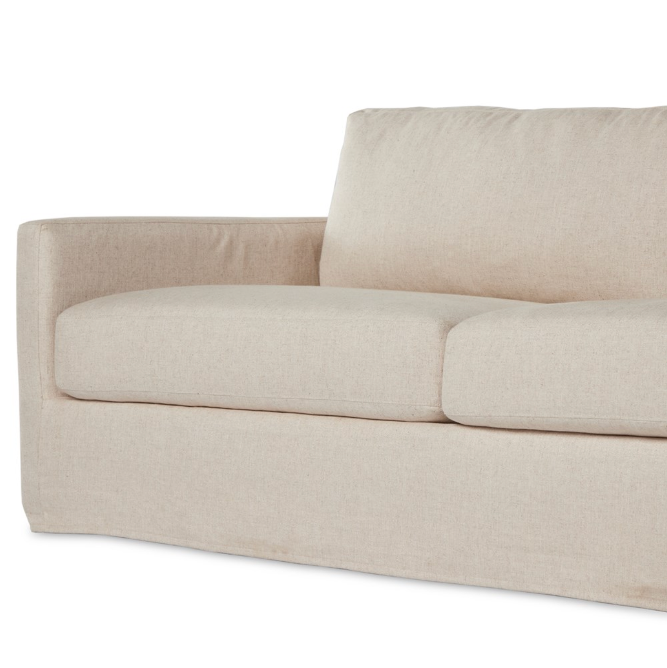Ambrose 93" Slipcover Sofa - Performance Cream