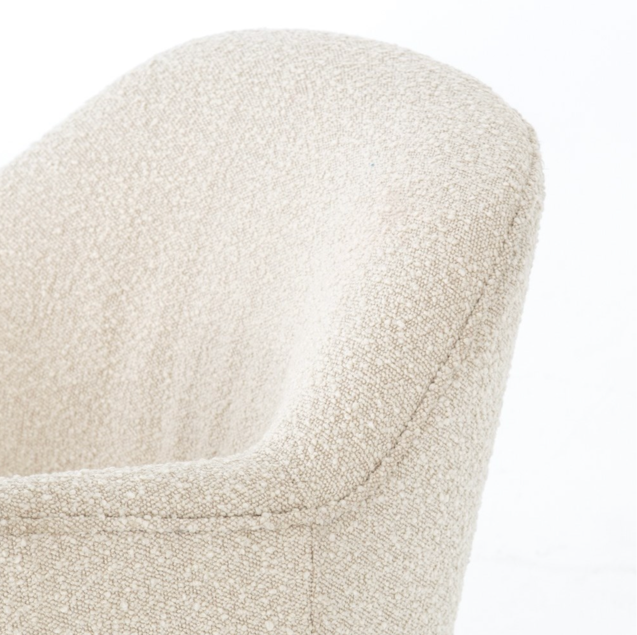 Santiago 26" Swivel Chair - Performance Natural