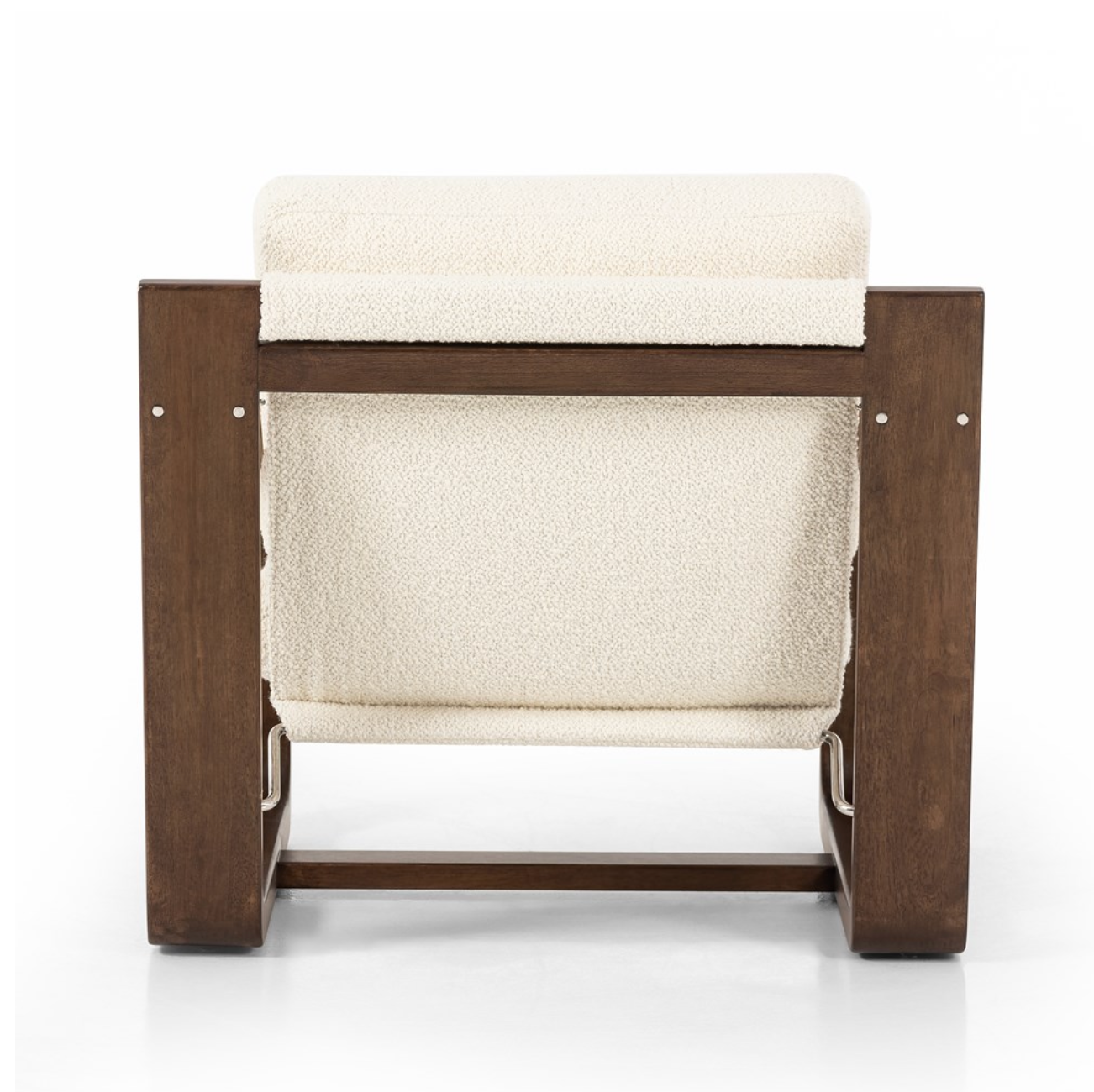 Jordana 33" Occasional Chair - Cream + Dark Ash