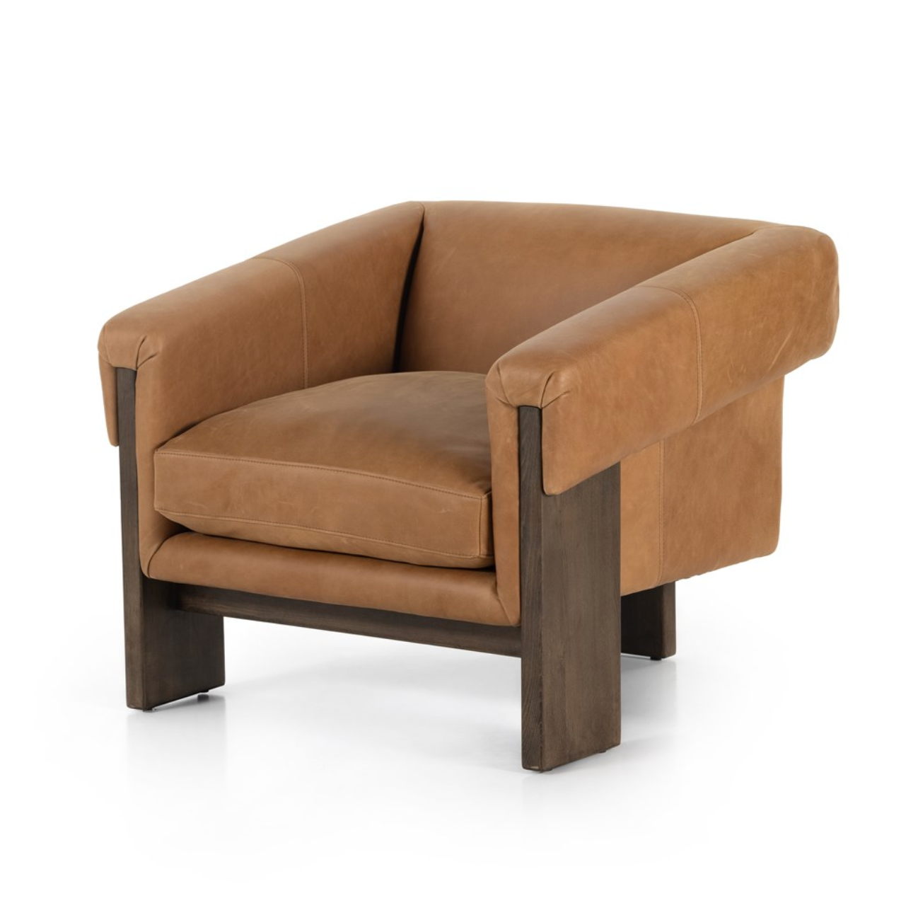 Kincaid 35" Top Grain Leather Occasional Chair - Palermo Cognac