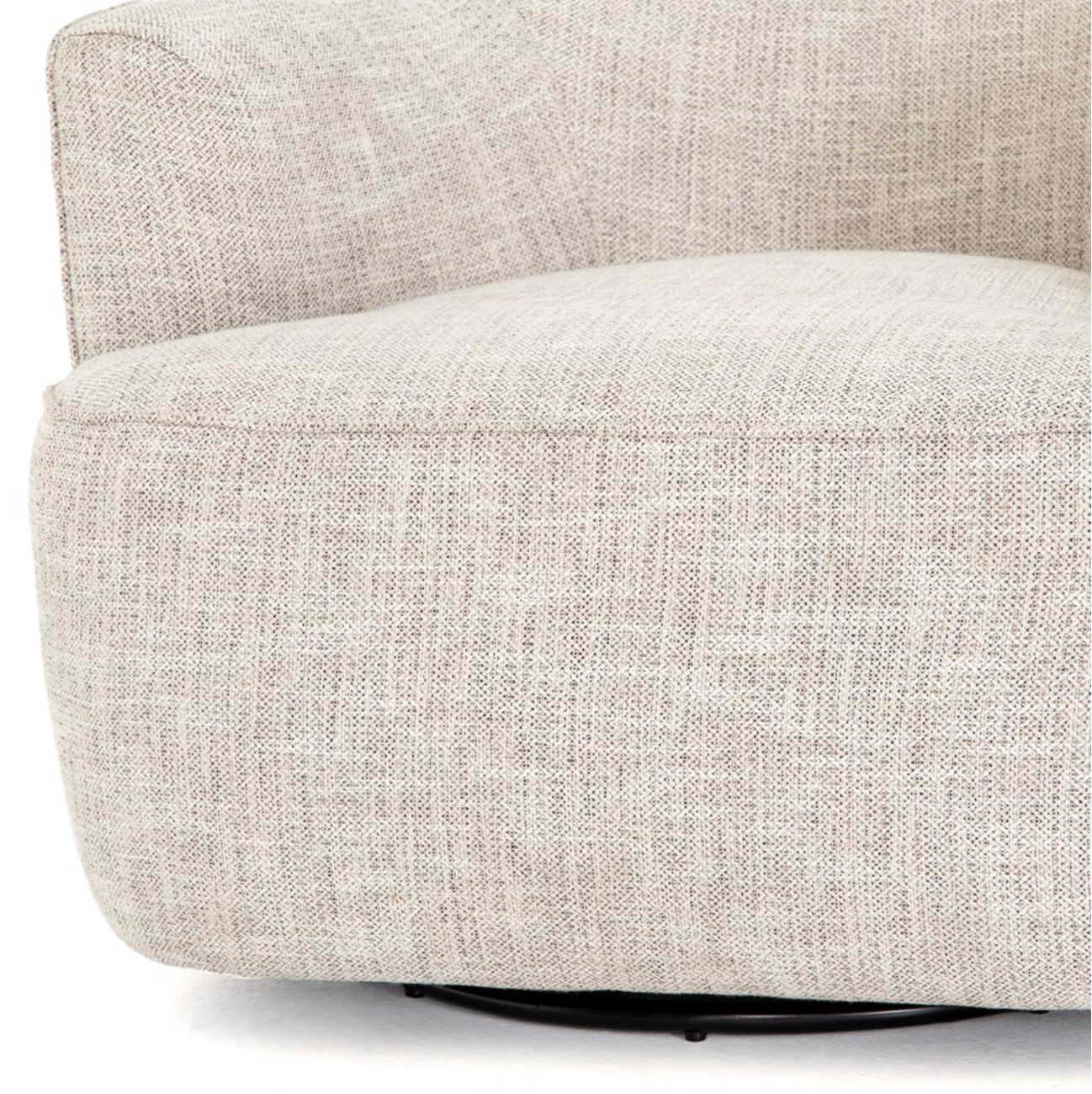 Kaelyn 34" Swivel Chair - Performance Dove