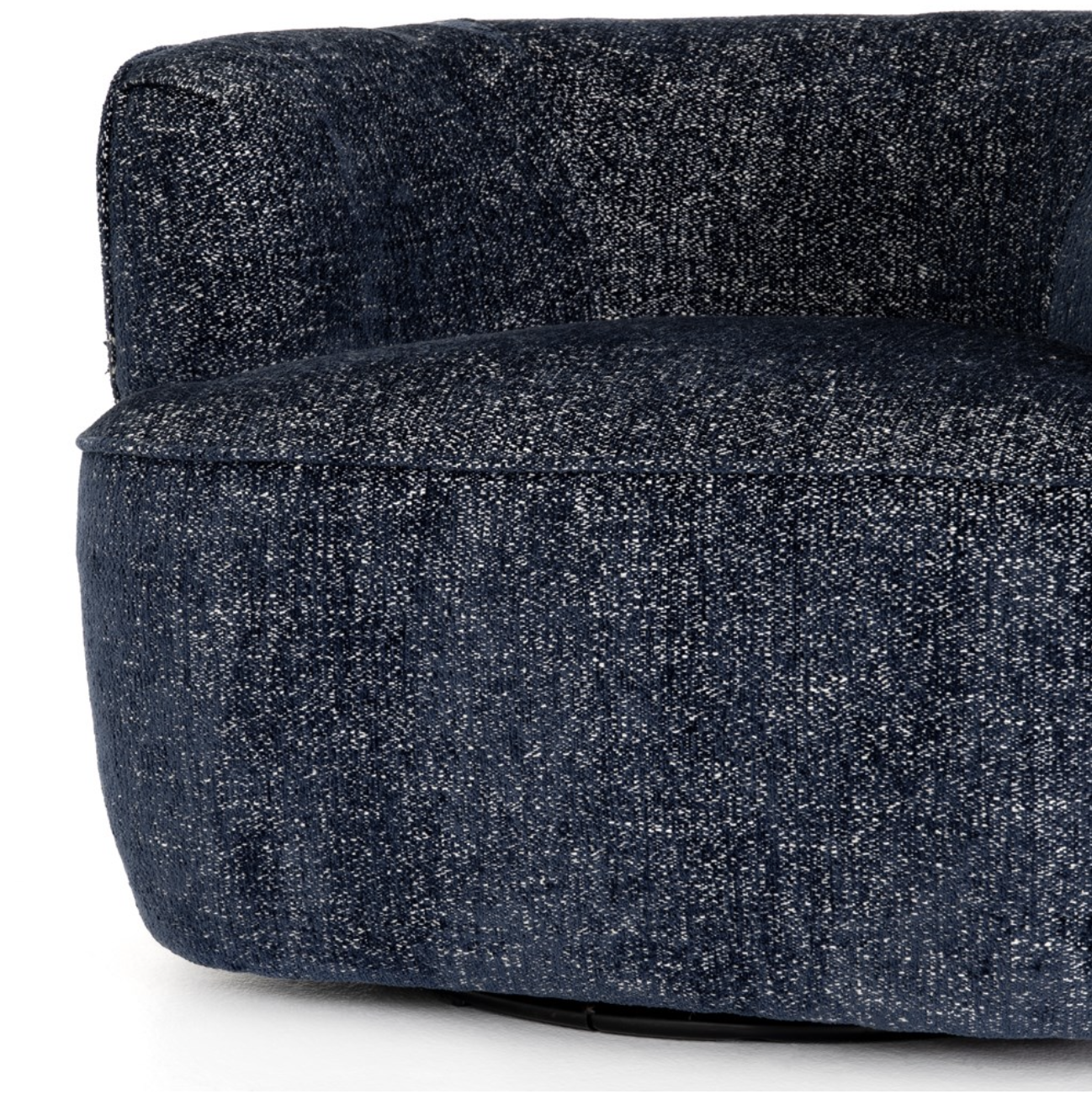 Kaelyn 34" Swivel Chair - Performance Azure