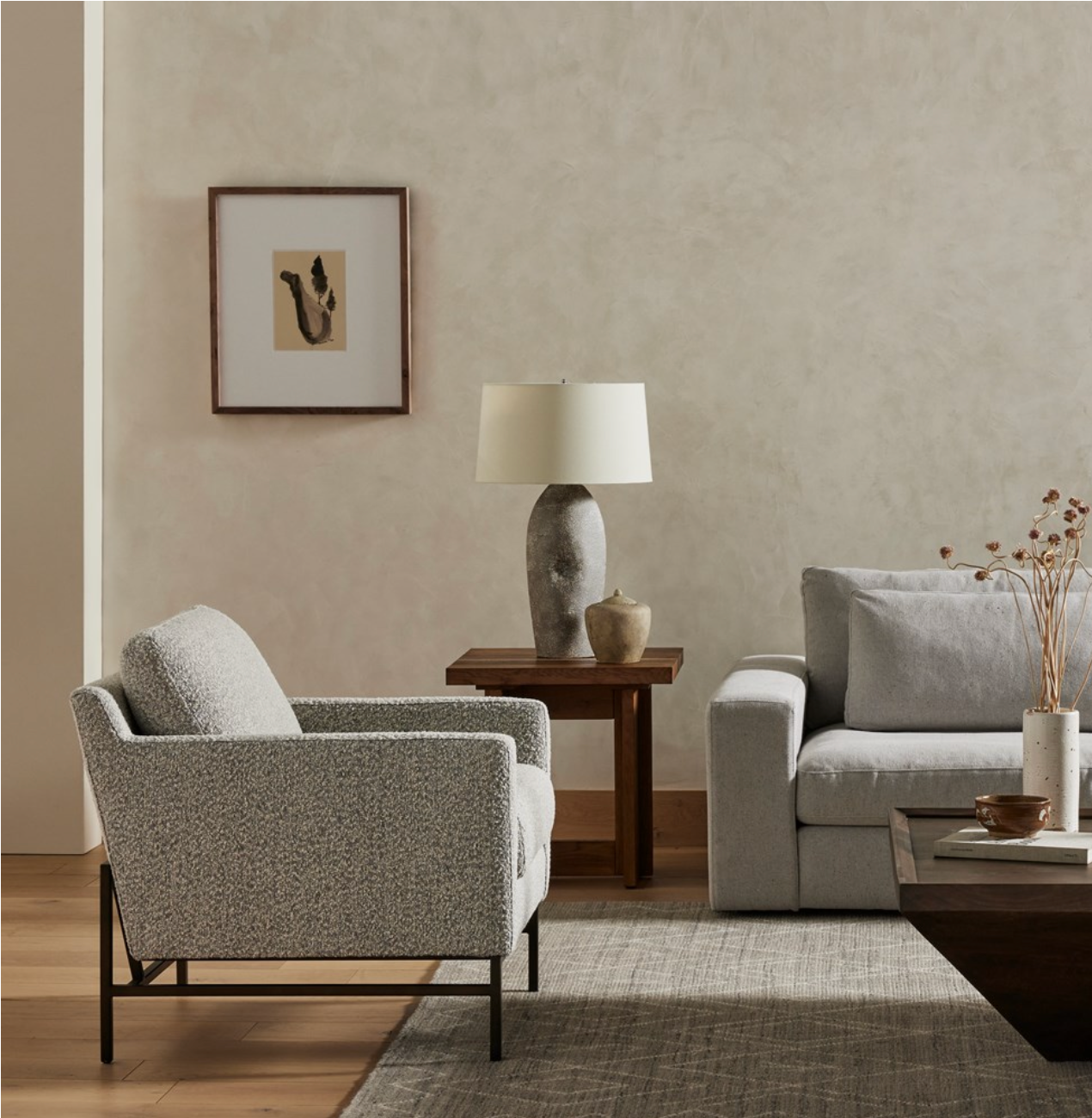 Venna 29" Occasional Chair - Performance Domino