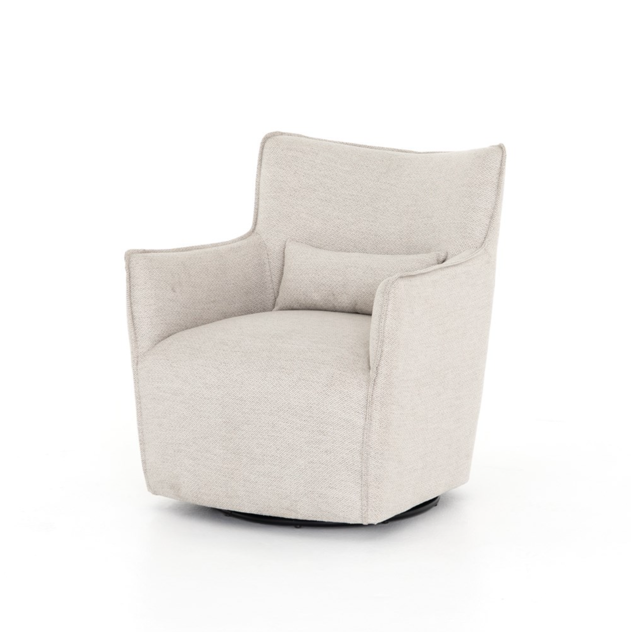 Kimbray 29" Swivel Chair - Platinum