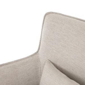 Kimbery 29" Swivel Chair - Platinum