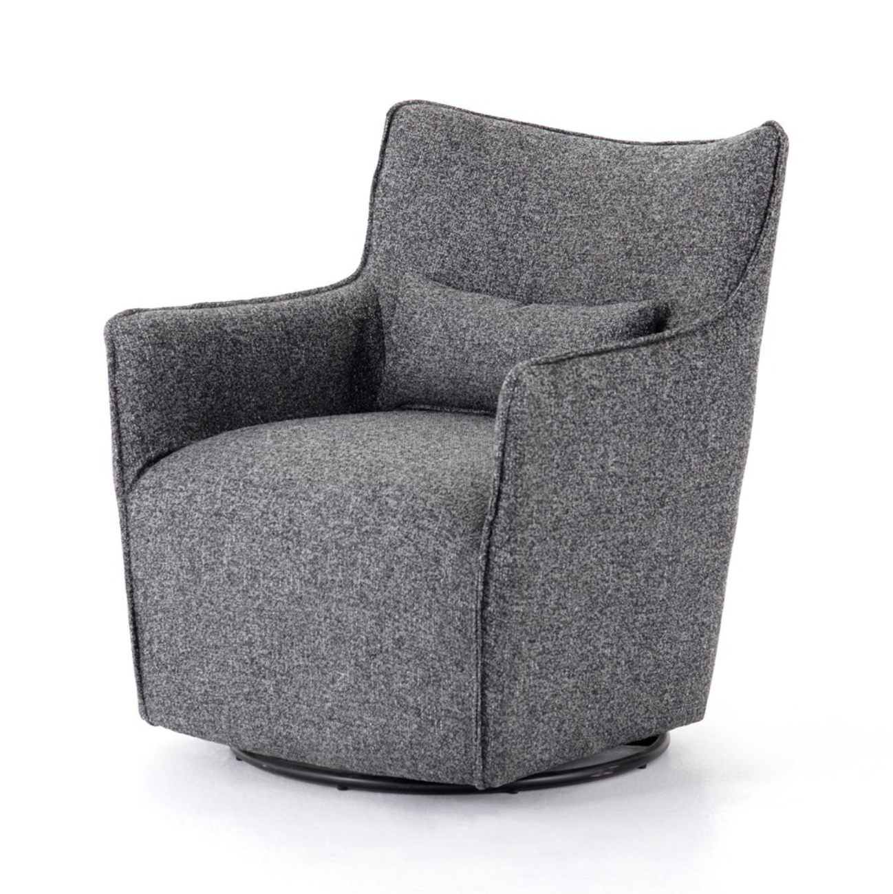 Kimbery 29" Swivel Chair - Charocal