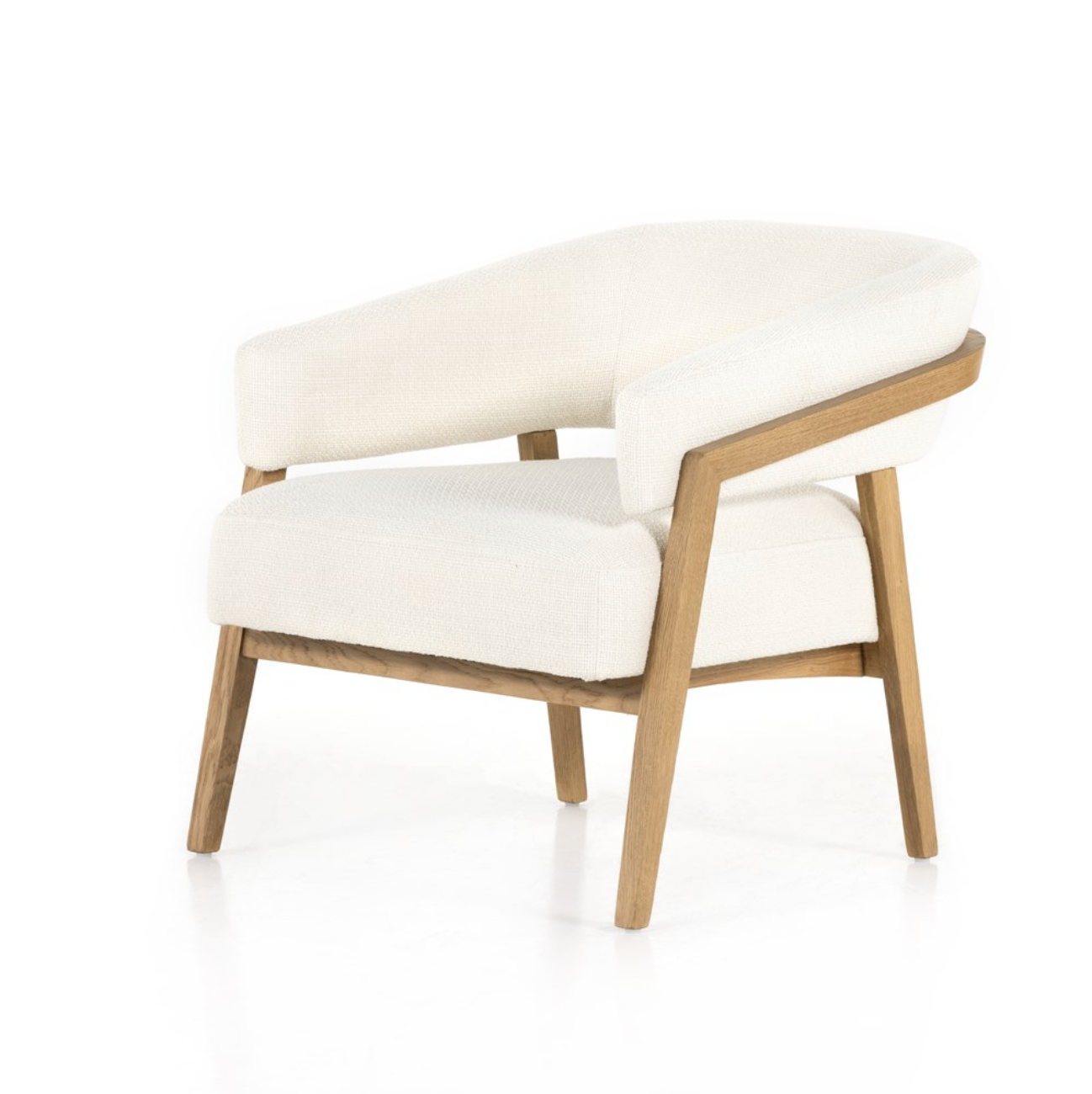 Dasha 29" Accent Chair - Performance White