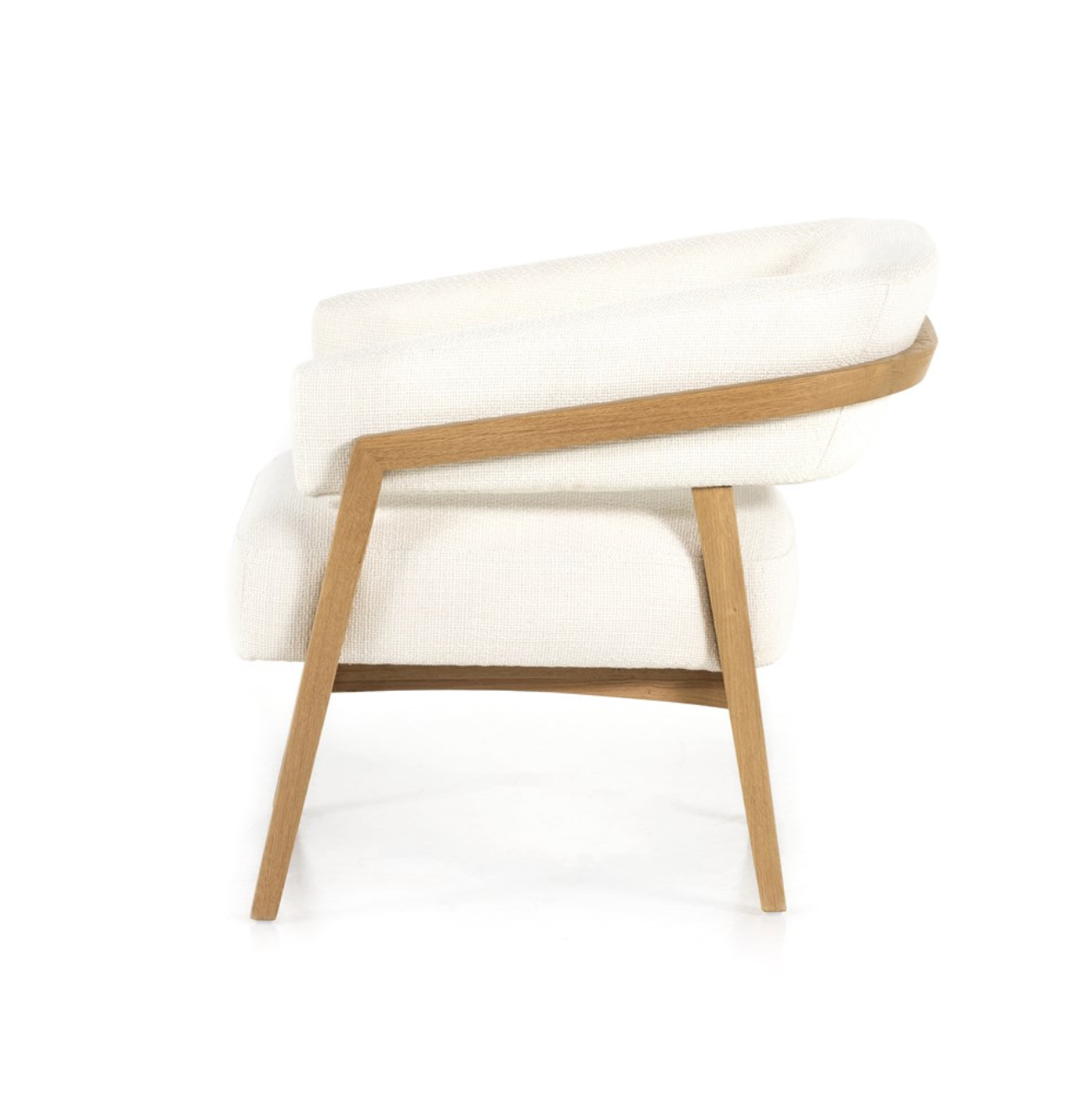 Dasha 29" Accent Chair - Performance White