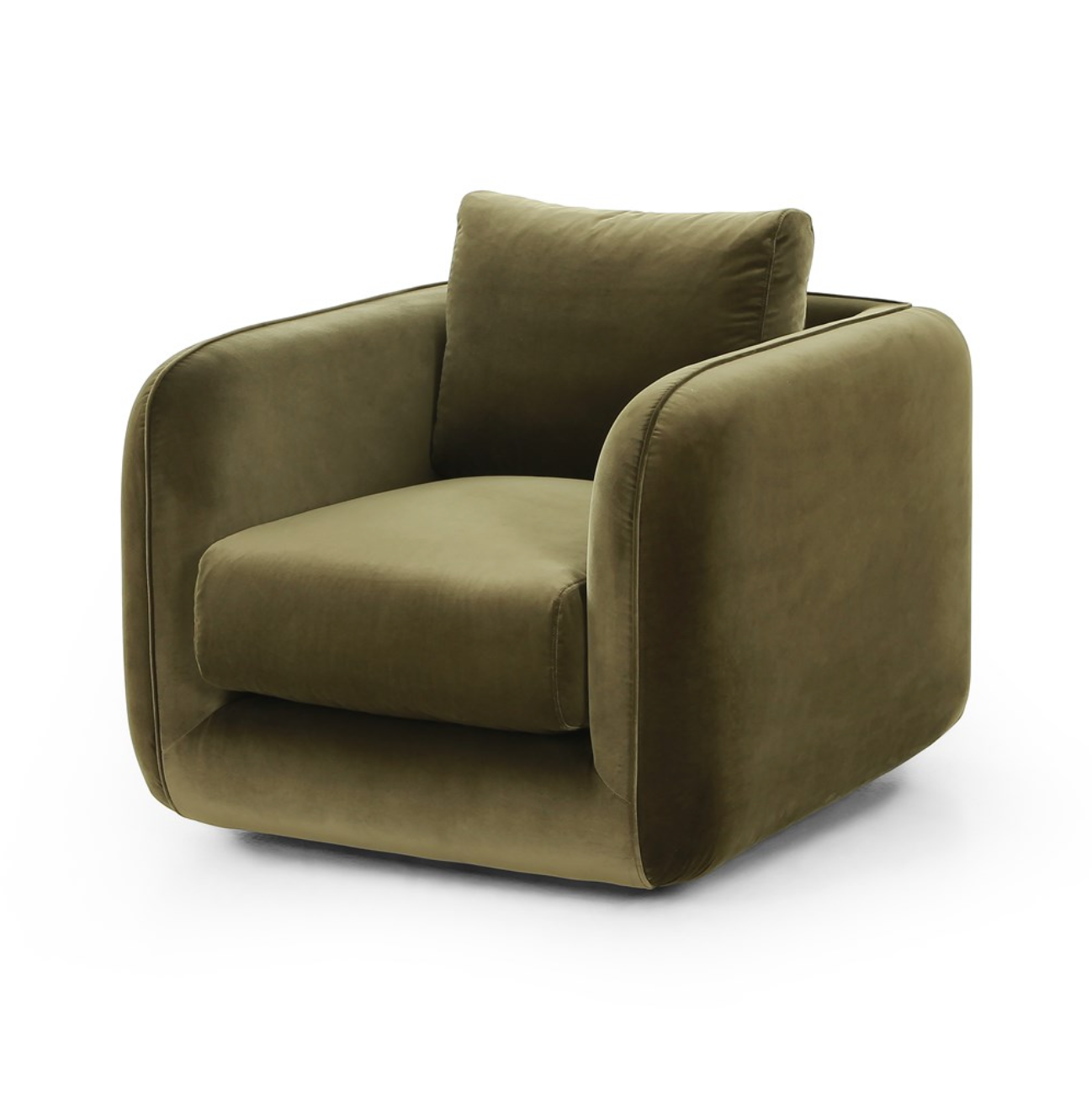 Maliki 36" Swivel Chair - Surrey Olive