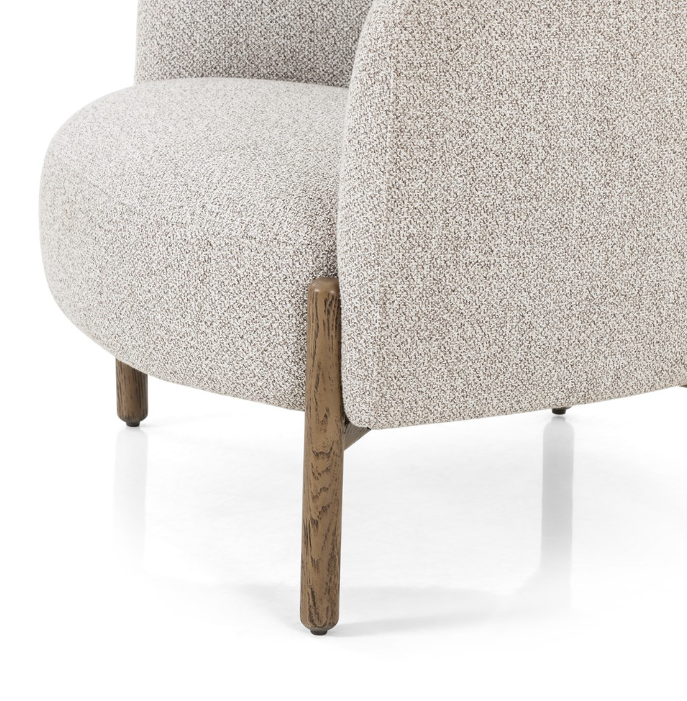 Eleyana 33" Occasional Chair - Performance Stone