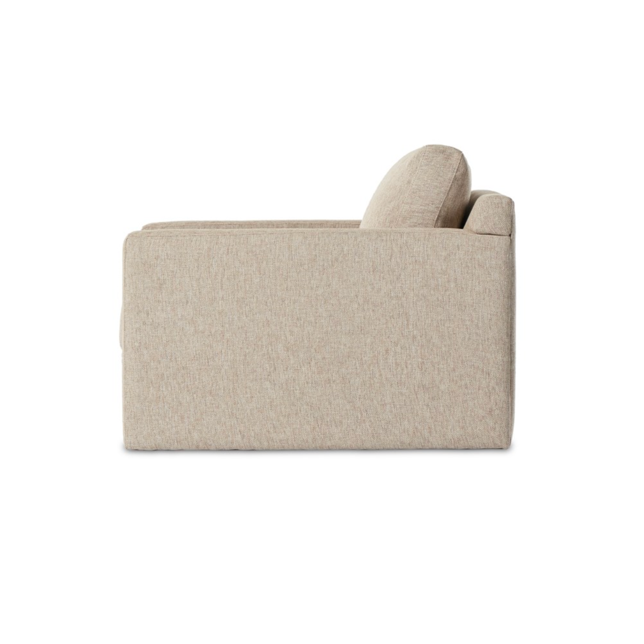 Bernadette 39" Swivel Chair - Performance Delta Sand