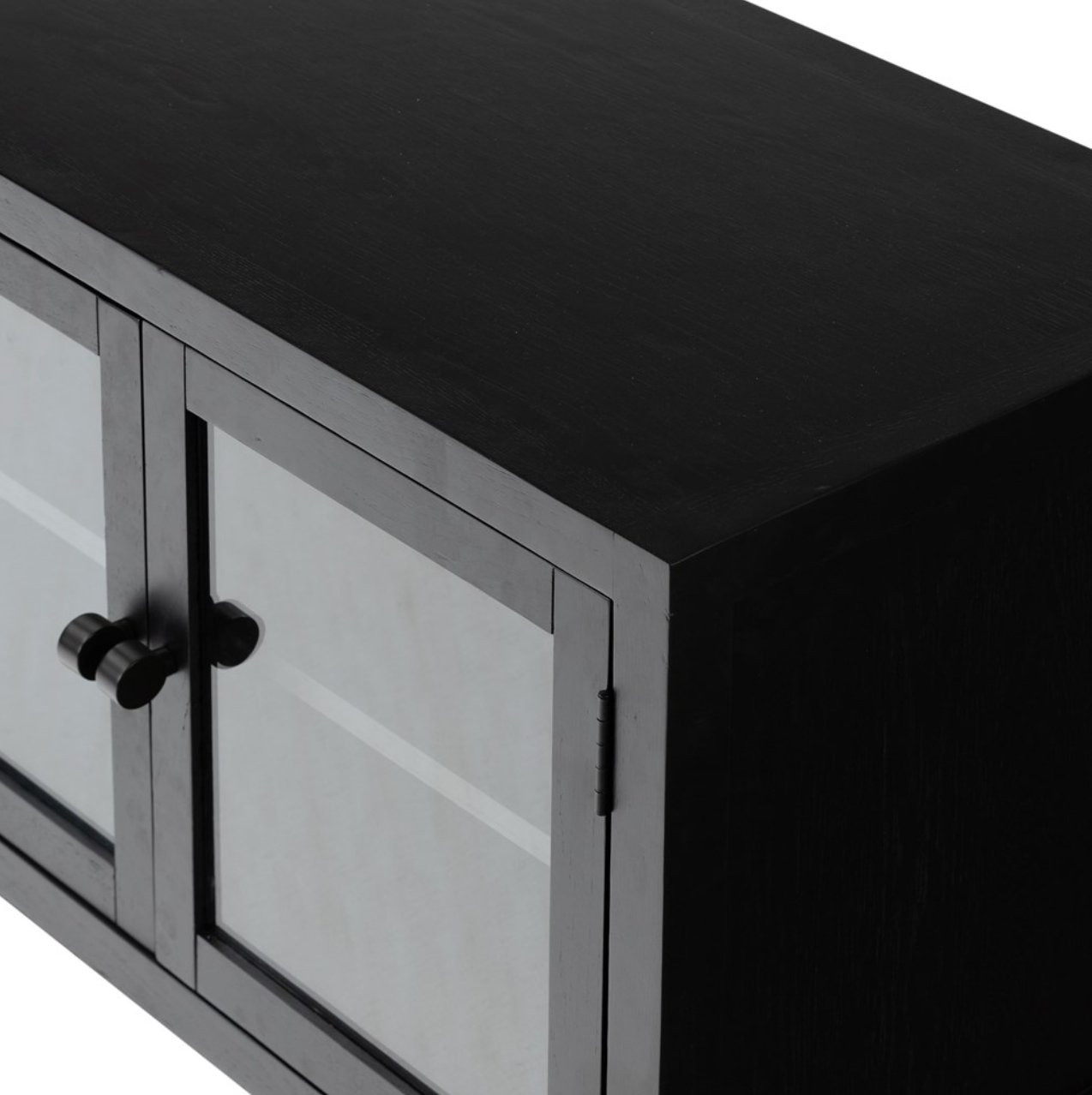 Valkyrie 84" Media Console Table - Black Oak