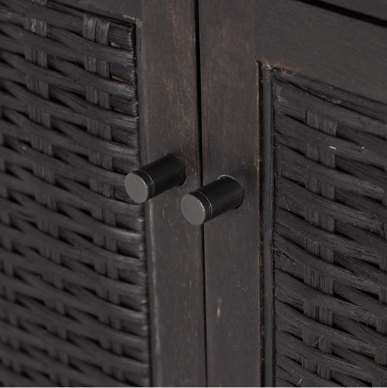 Liezel 74" Sideboard - Black Cane