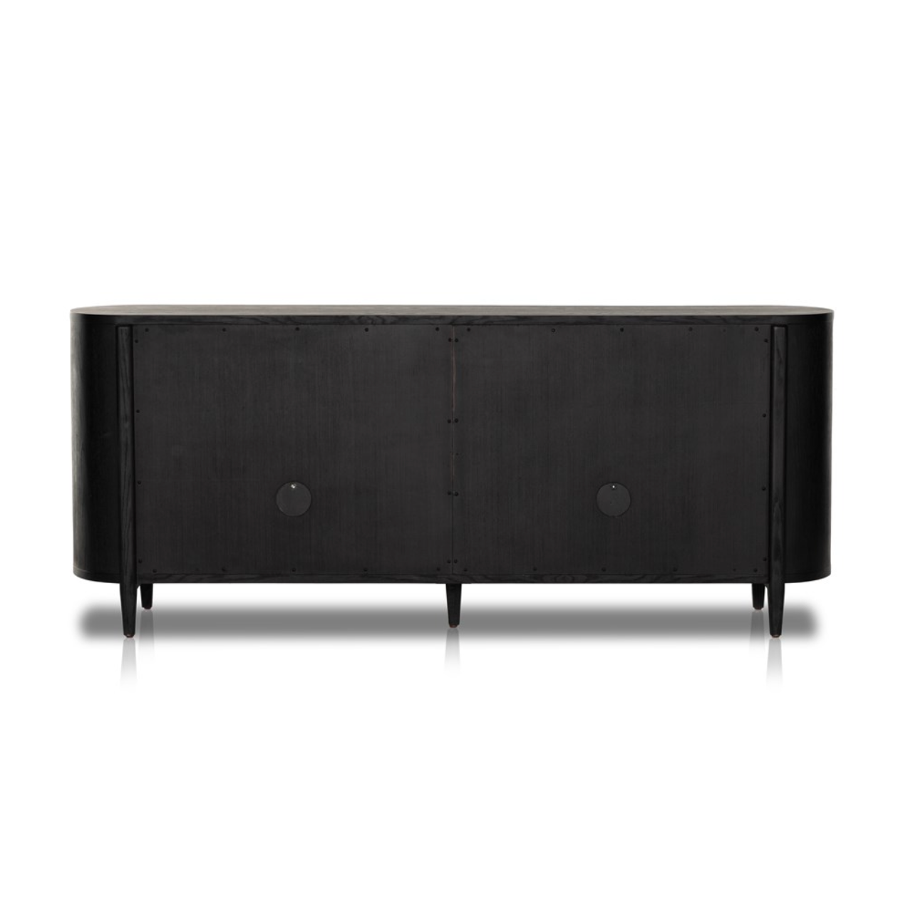 Karina 82" 4 Door Sideboard - Drifted Matte Black