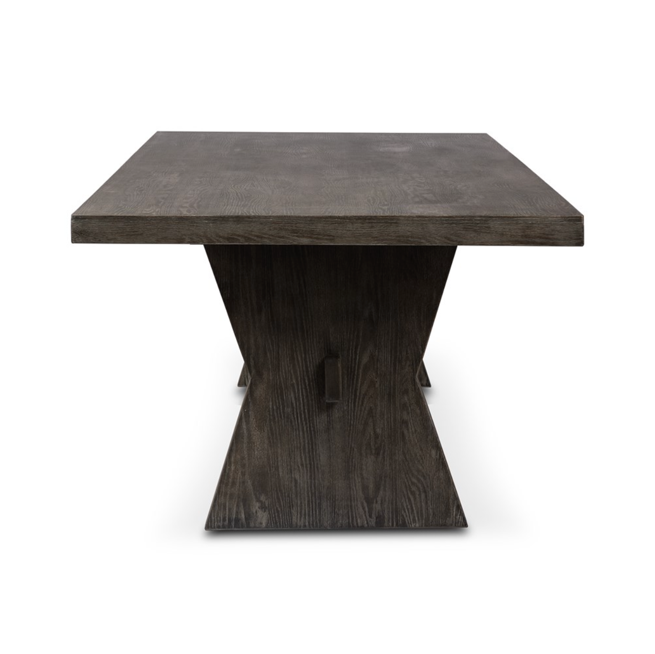 Hanley 108" Dining Table - Burnt Oak