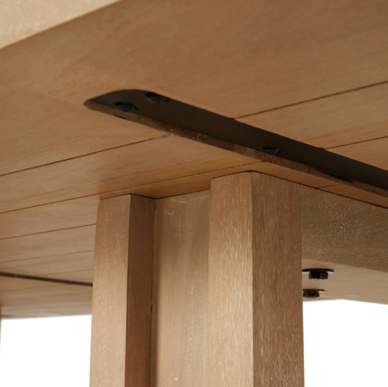 Cordell 72" Mango Wood Dining Table - Light Natural