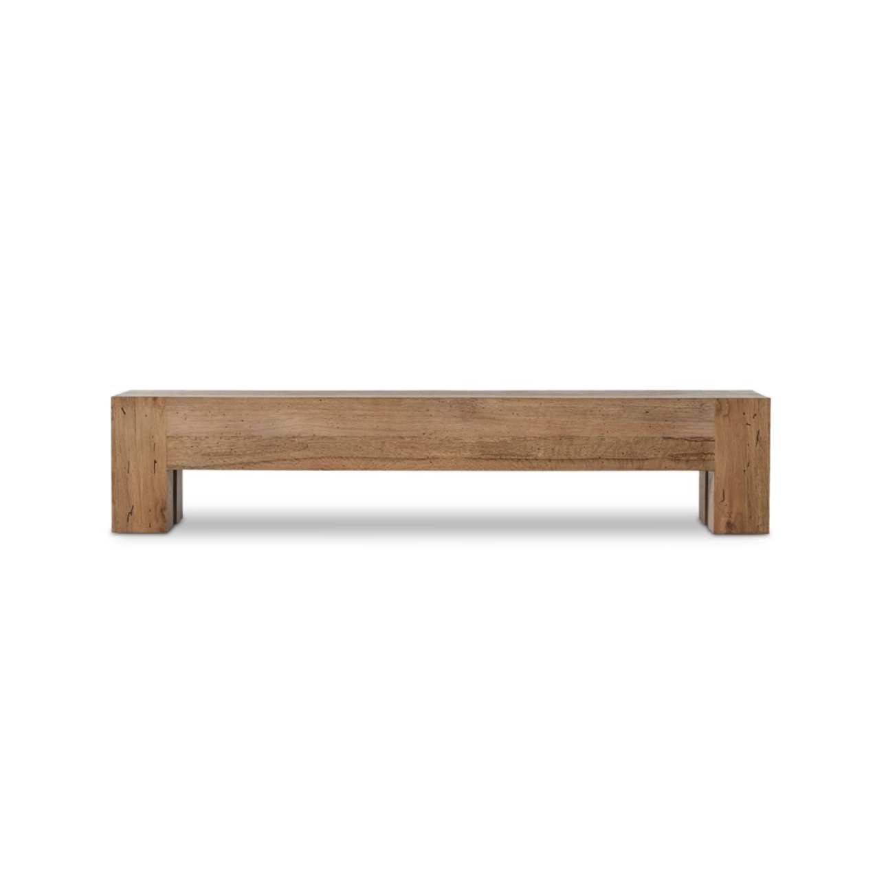 Murano 90" Dining Bench - Rustic Wormwood Oak