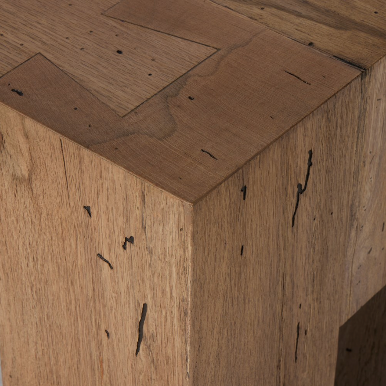 Murano 90" Dining Bench - Rustic Wormwood Oak